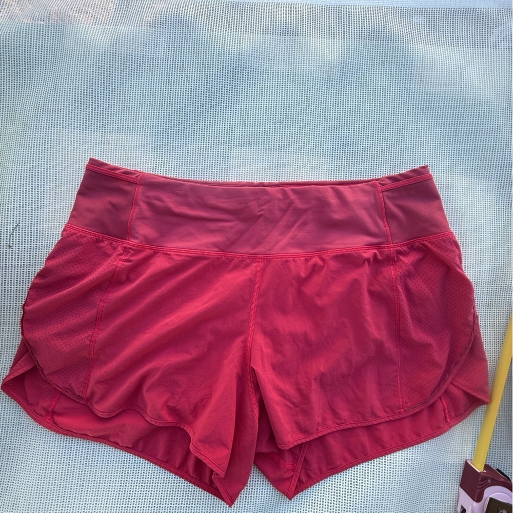 Lululemon Athletica Womens size 12 pink Athletic Shorts